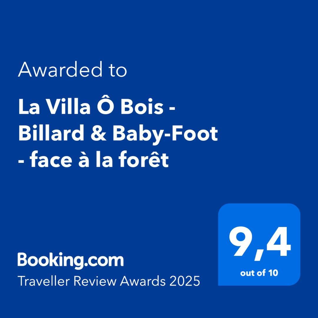 La Villa O Bois - Billard & Baby-Foot - Face A La Foret Семеак Экстерьер фото